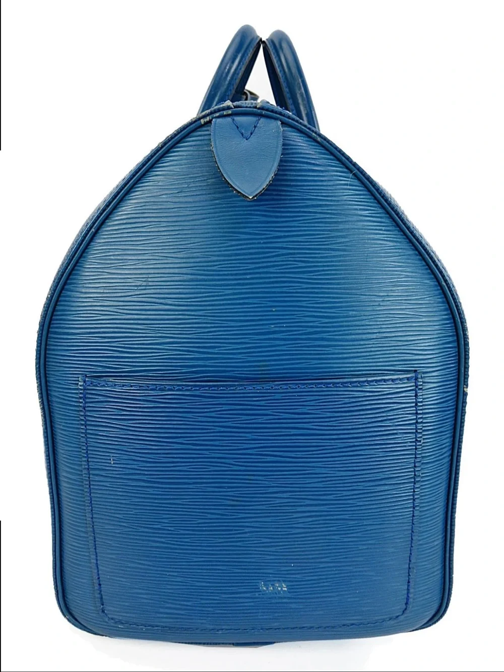 Louis Vuitton Blue Epi Leather Keepall Duffel